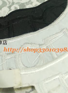 欧美复古串珠刺绣短款假领子项链
