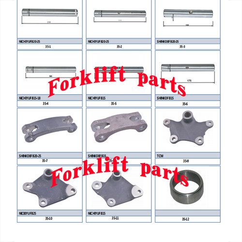 TOYOTA丰田电动叉车配件7FB20/25前轮刹车制动轮毂42432-23320-71 - 图2