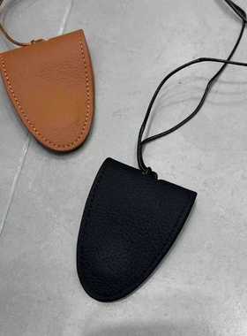 高级感小众设计男女款配饰品皮质