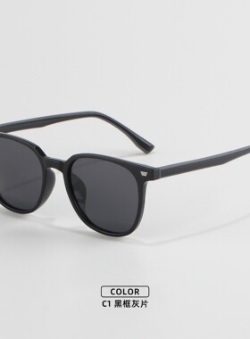 P28040新款多色款ins风墨镜遮阳眼镜高清防晒太阳镜TR轻巧偏光镜