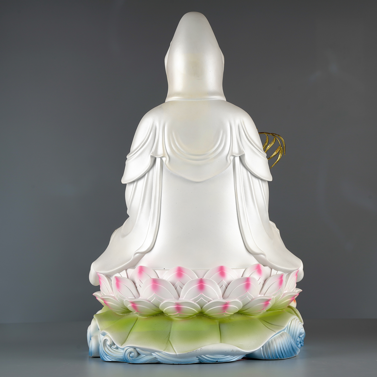 慈缘阁陶瓷彩观音菩萨佛像观音家用供奉观音佛像观音像观世音菩萨 - 图2