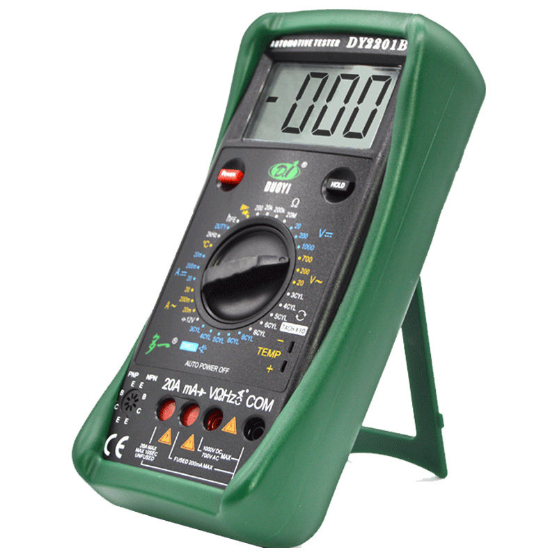 多一dy2201bc数字修车表汽车万用表 博莱森家居万用表