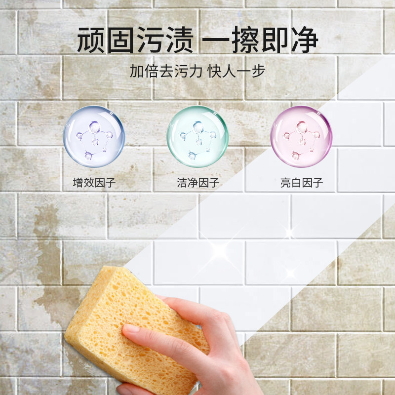 磨砂清洁剂哑光防滑卫生间去污地砖 尚本家居洁瓷剂