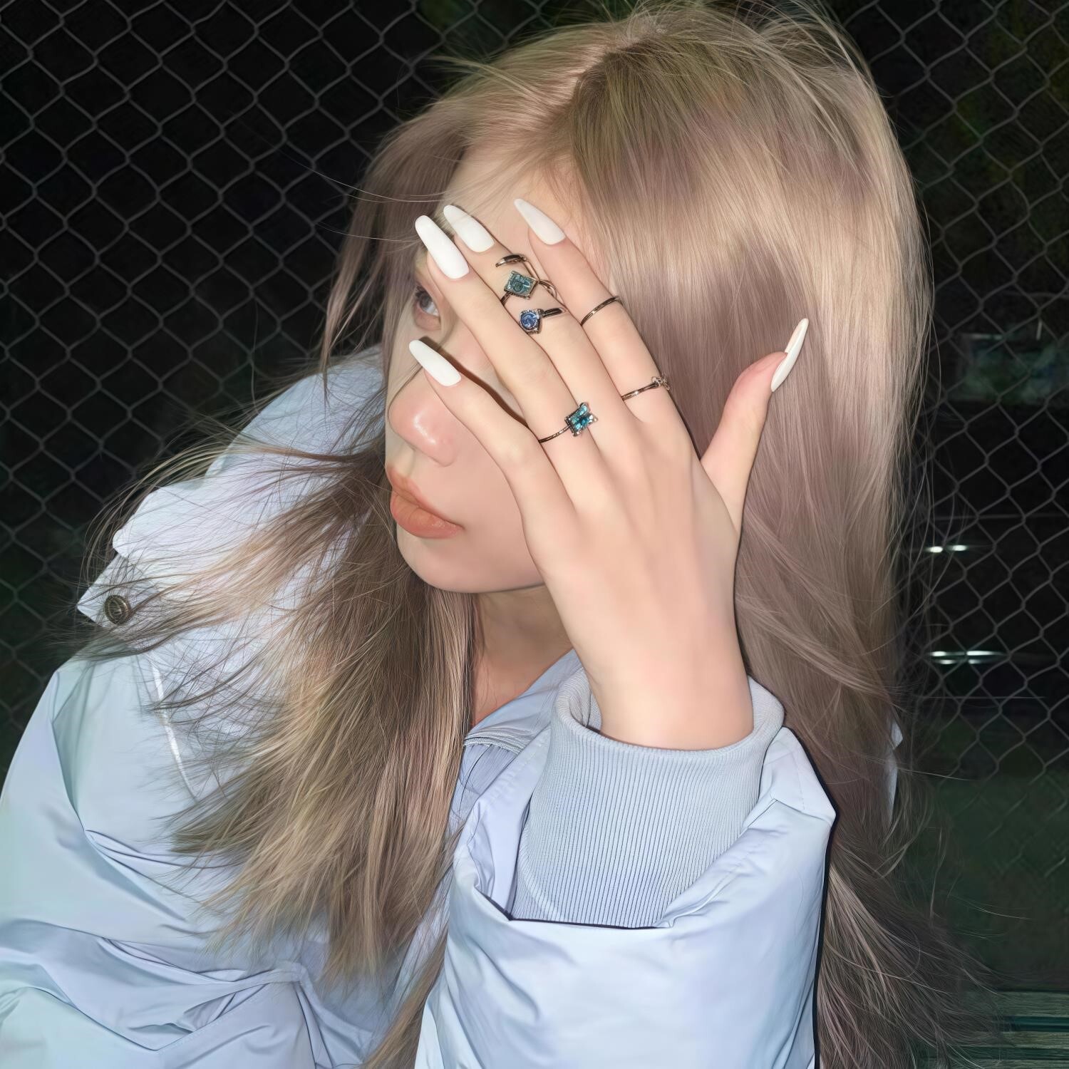 纯白色假指甲贴片纯色短款穿戴式美甲欧美日系纯欲风简约手工成品,淘宝优惠券,粉丝福利购,淘宝优惠卷