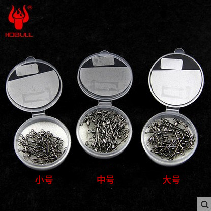 火流星双头转环铅皮座金属钓鱼连接器8字环鱼线连接器渔具小配件 - 图3