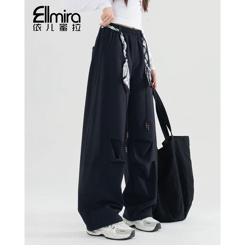 9480~9484女童工装裤秋季儿童长裤运动宽松洋气大童裤子潮,淘宝优惠券,粉丝福利购,淘宝优惠卷