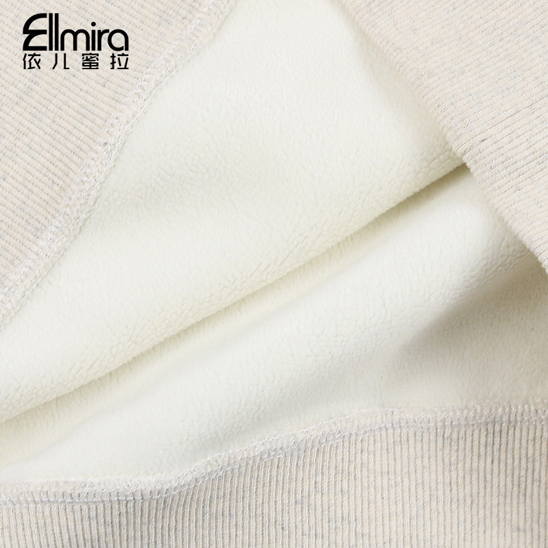 9726女童卫衣连帽冬款加绒加厚儿童上衣休闲套头洋气大童潮 - 图2