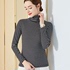 High-neck striped modal cotton bottoming shirt women's 2021 autumn new slim top long-sleeved top T-shirt