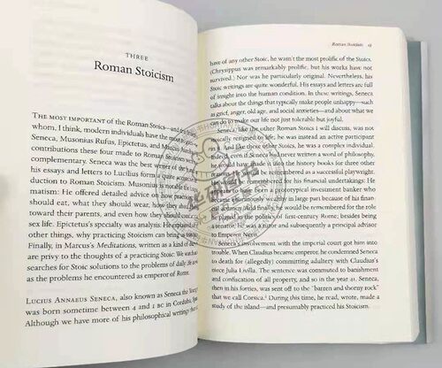 美好生活指南 英文原版 A Guide to the Good Life 像哲学家一样生活 斯多葛哲学的生活艺术 英文版 进口原版书 William B Irvine - 图0