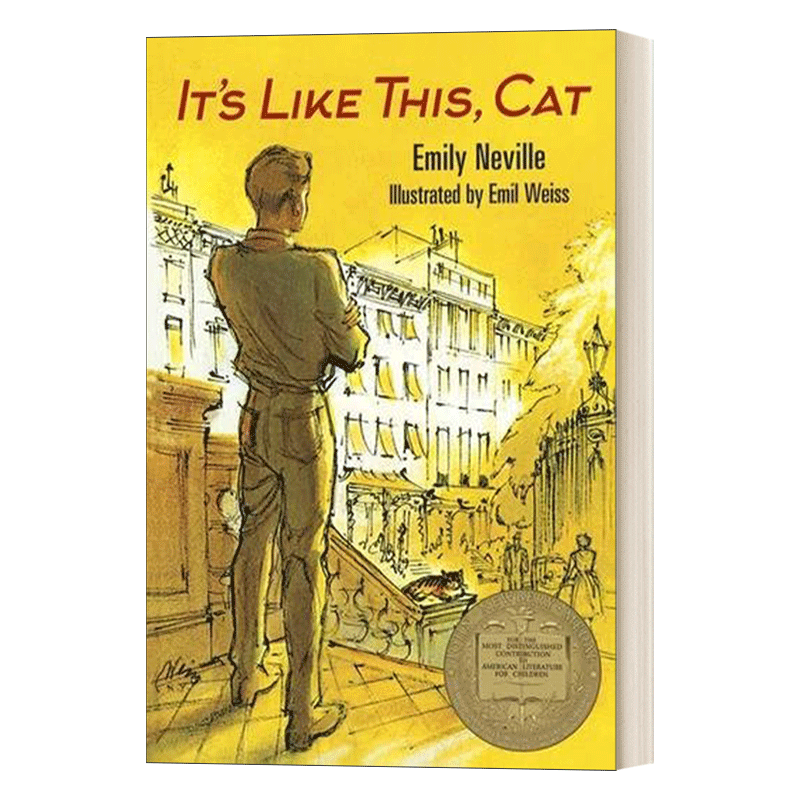英文原版 It's Like This  Cat 猫咪就是猫咪 是这样的 猫咪 1964年纽伯瑞儿童奖 英文版 进口英语原版书籍 - 图0