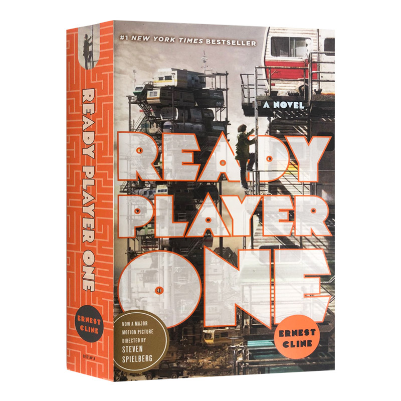 头号玩家 英文原版 Ready Player One 玩家一号 电影原著科幻小说 斯皮尔伯格 Ernest Cline 玩家1号英文版搭沙丘北欧神话科学怪人 - 图0