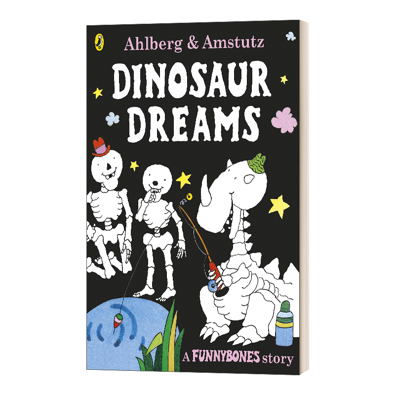 英文原版小说 Funnybones Dinosaur Dreams 恐龙的梦想 可爱的骨头系列 英文版 进口英语原版书籍 - 图0