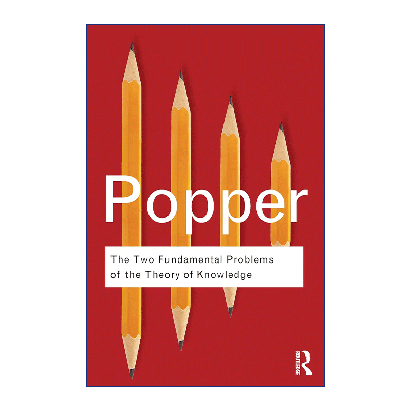 知识理论的两大基本问题  英文原版 The Two Fundamental Problems of the Theory Knowledge 卡尔波普尔 英文版 进口英语书籍 - 图0