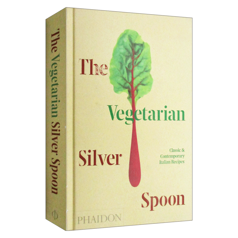 华研原版 英文原版 银匙餐厅 经典和现代的意大利素食食谱 The Vegetarian Silver Spoon 精装 英文版 进口英语原版书籍