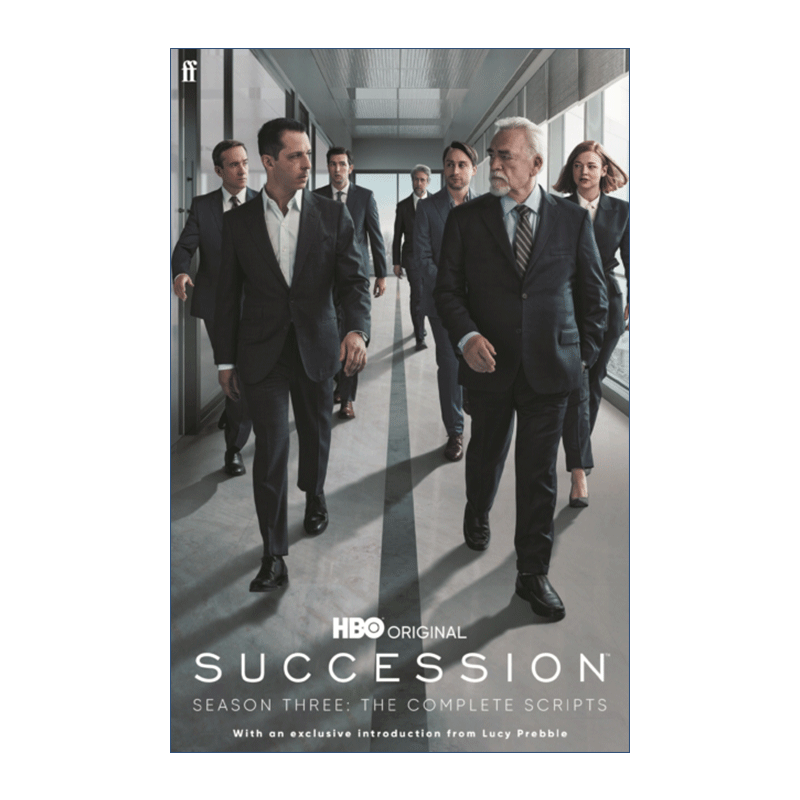 继承之战第三季 英文原版 Succession –  Season Three 电视剧本 HBO热门商战美剧 英文版 进口英语原版书籍 - 图0