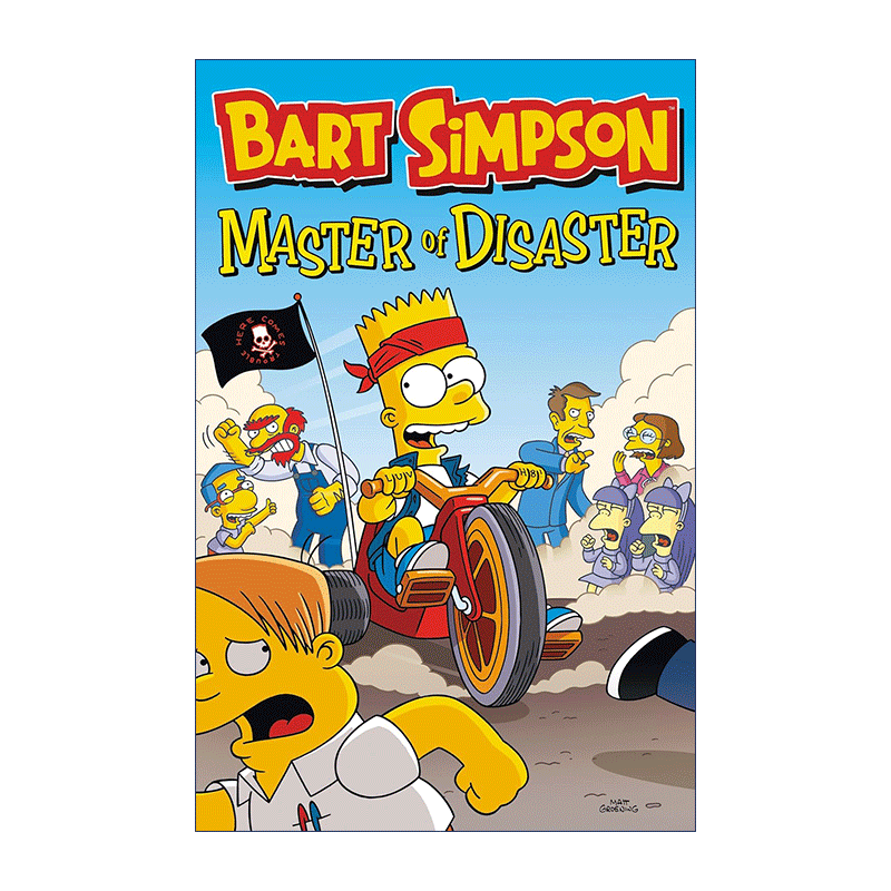 英文原版 Bart Simpson Master of Disaster辛普森一家漫画灾难大师英文版进口英语原版书籍-图1