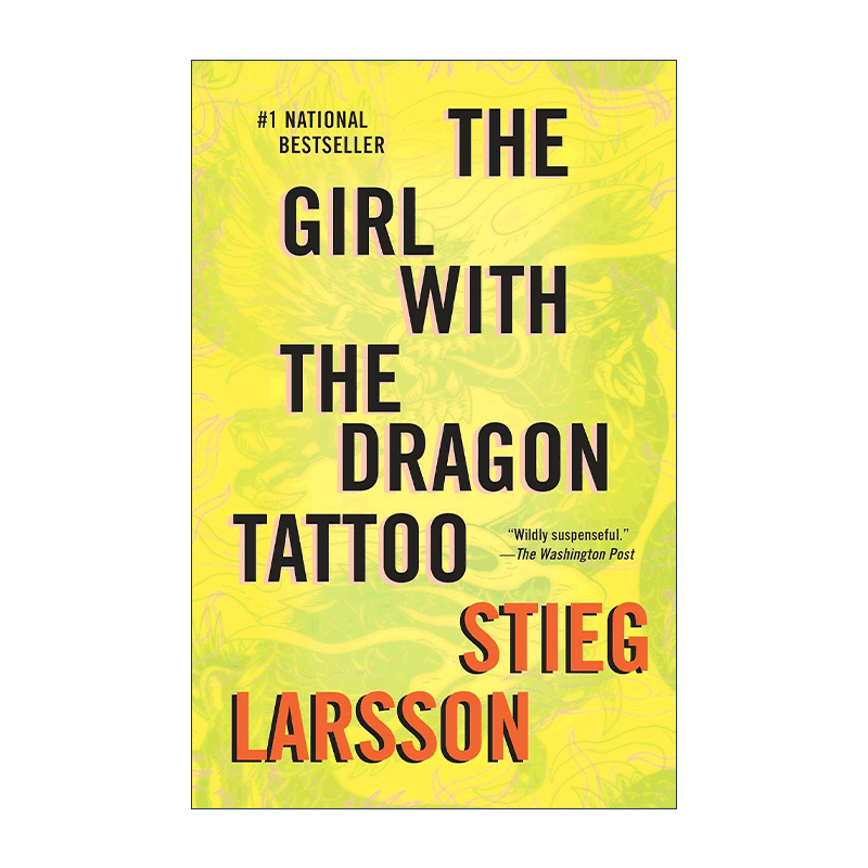 龙文身的女孩 英文原版 The Girl with the Dragon Tattoo Millennium Series 01 千禧年三部曲1 Stieg Larsson 进口英语原版书籍