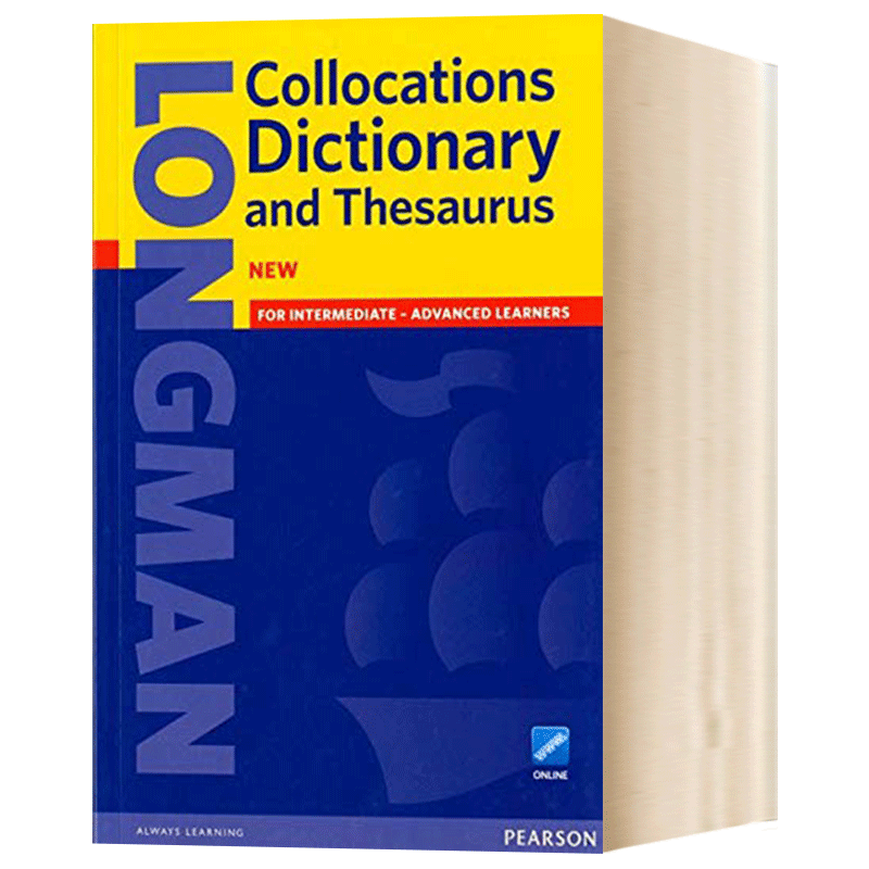 朗文英语搭配和同义词词典 英文原版 Longman Collocations Dictionary and Thesaurus 英语词汇书 英文词典 英文版进口原版书籍 - 图0