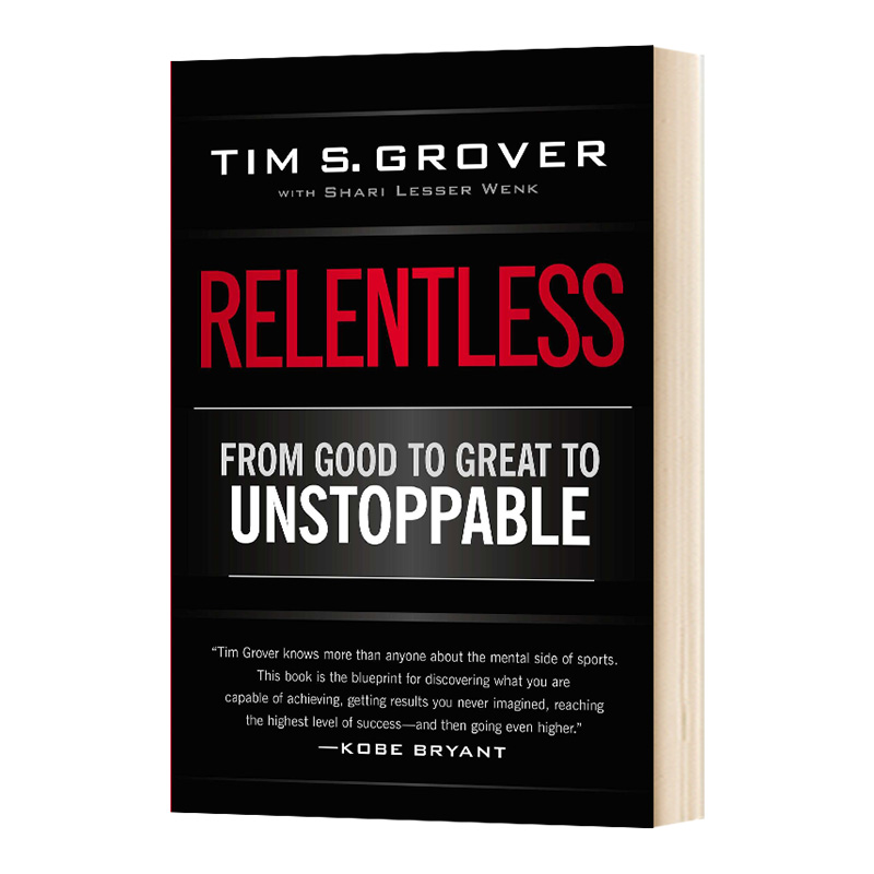 华研原版 野蛮进化 乔丹 科比御用训练师潜能心理学 英文原版 Relentless From Good to Great to Unstoppable 英文版进口英语书籍