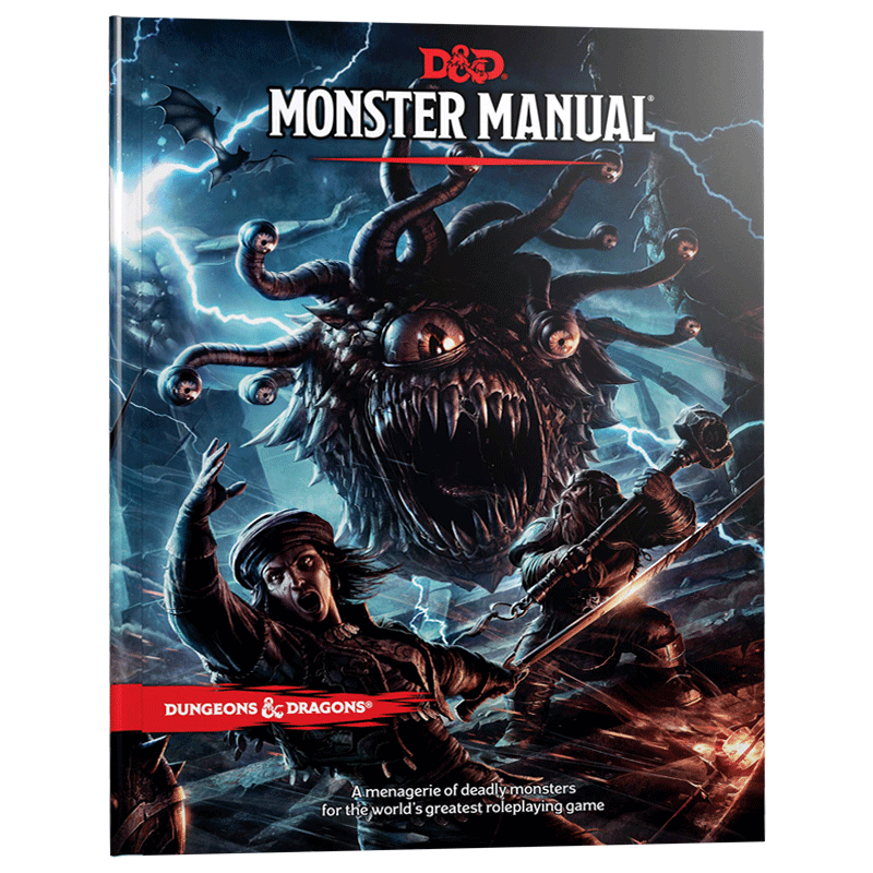 华研原版龙与地下城怪物图鉴英文原版 Dungeons Dragons Monster Manual Wizards of the Coast英文版进口英语书籍-图1