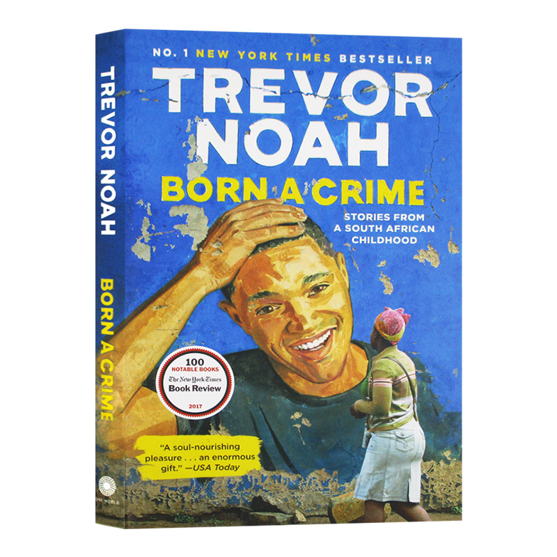 天生有罪 英文原版 特雷弗诺亚自传 Born a Crime 崔娃自传 比尔盖茨推荐书 Trevor Noah 天生罪犯 名人传记 进口英语小说书籍 - 图3