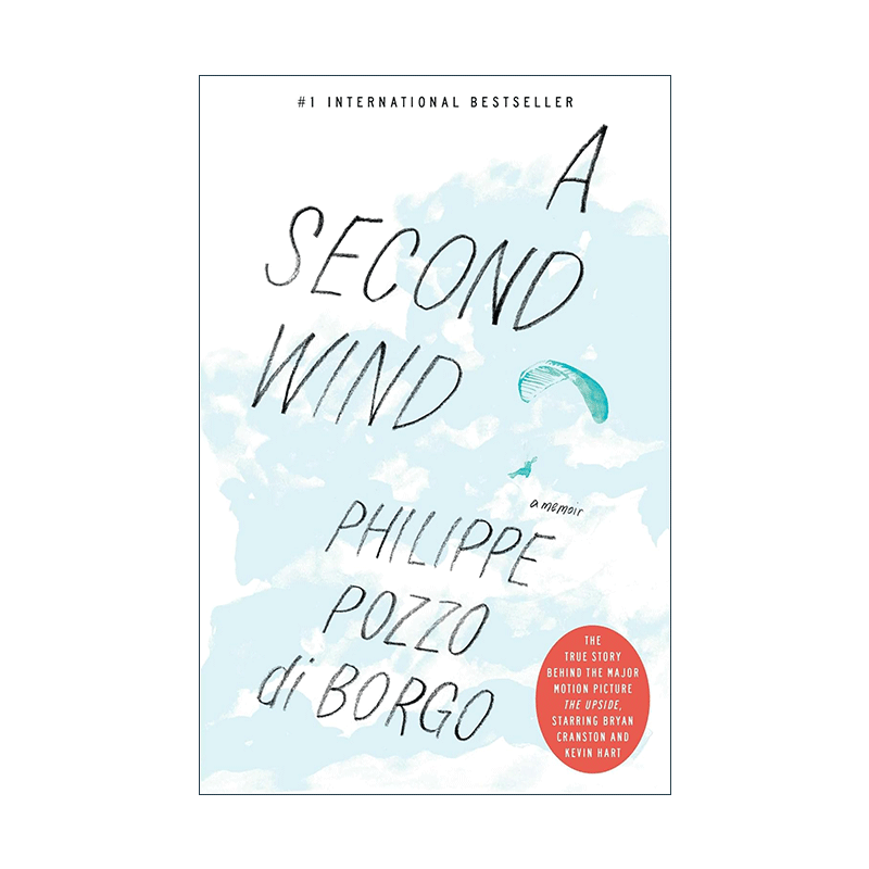 英文原版 A Second Wind 第二次呼吸 菲利普·波茨尔传记 影视原著 碰不得的人 触不可及 英文版 进口英语原版书籍