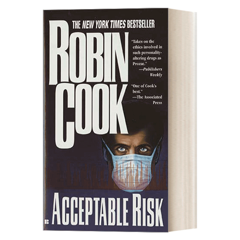 可接受危险度 英文原版 Acceptable Risk A Medical Thriller 医疗惊悚悬疑小说 纽约时报畅销书作者Robin Cook 简装 进口英语书籍 - 图0