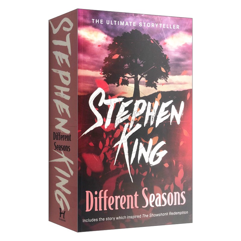 四季奇谭 英文版 Different Seasons 肖申克的救赎英文原版电影原著小说 斯蒂芬金Stephen King 进口原版英语书籍四季奇谭英文原版 - 图0