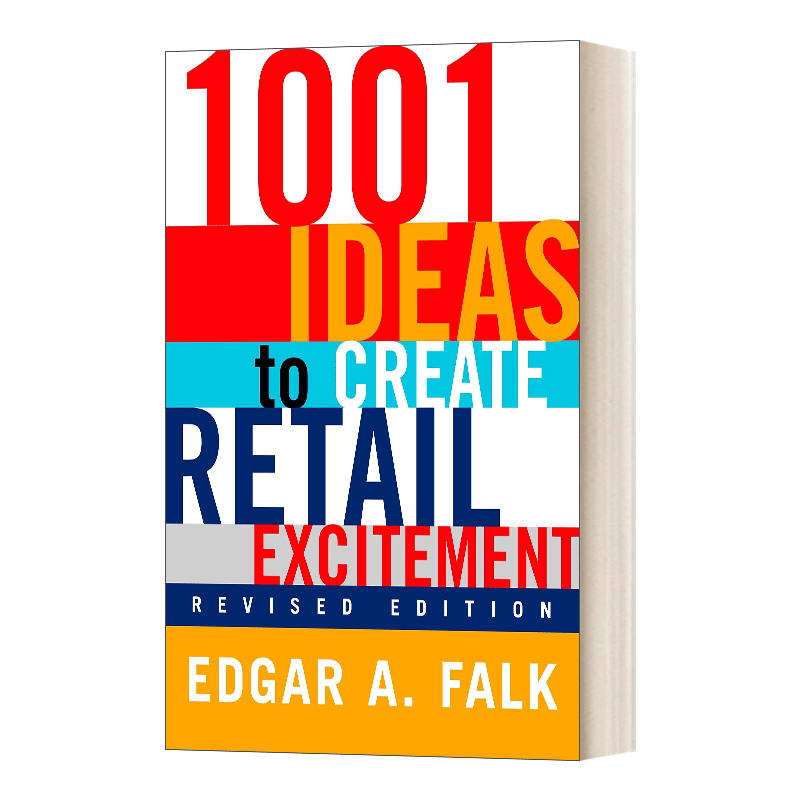 英文原版 1001 Ideas to Create Retail Excitement 创造零售激情的1001种方法 修订版2003年 英文版 进口英语原版书籍 - 图0