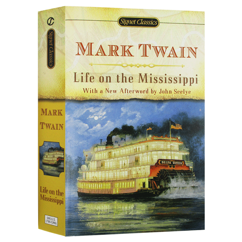 密西西比河上的生活 英文原版 Life on the Mississippi 马克·吐温 Mark Twain 经典文学名著 英文版进口书籍正版 - 图1