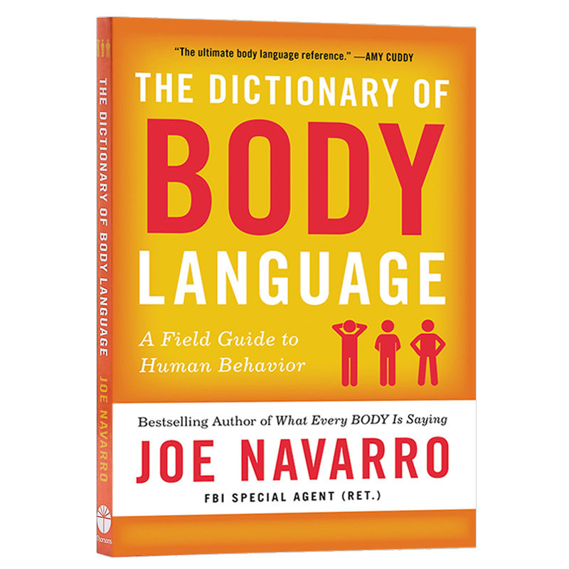 身体语言词典 英文原版 The Dictionary of Body Language 身体语言之书 Joe Navarro 前FBI特工乔 纳瓦罗新作 英文版进口英语书籍