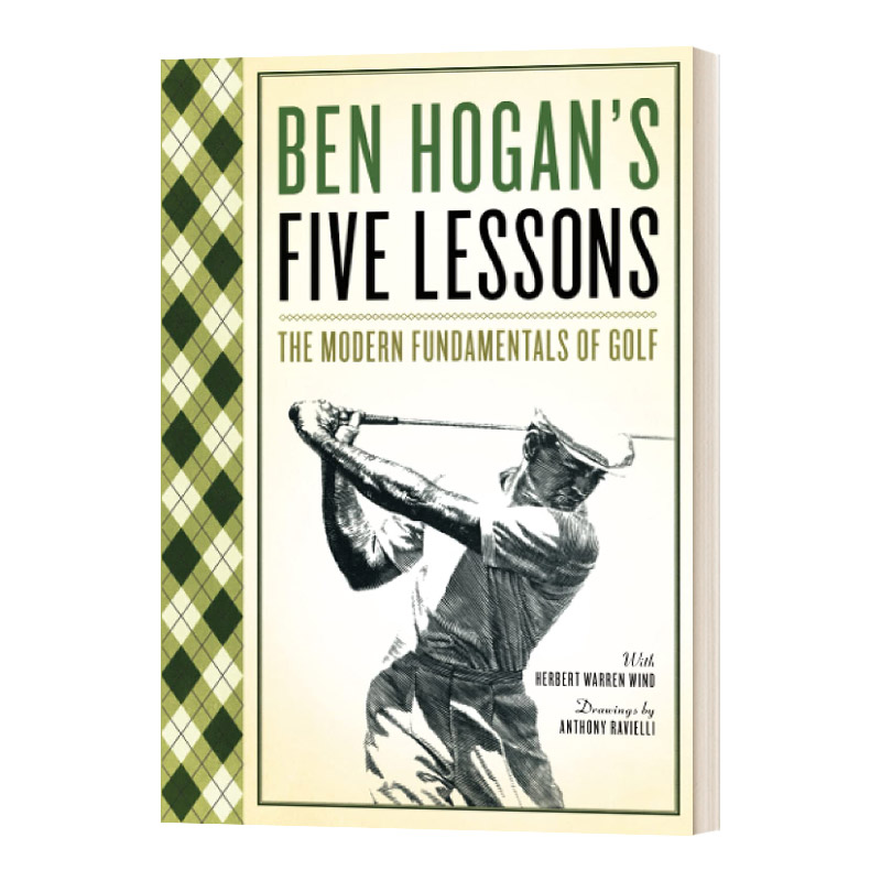 英文原版 Ben Hogan's Five Lessons 本霍根的五课 现代高尔夫基本要素 英文版 进口英语原版书籍 - 图1