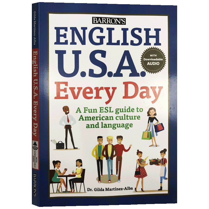 English U.S.A. Every Day 美式英语 常见英语词汇和习语 英文原版 美国文化 英语对话 可搭单词的力量Word Power Made Easy - 图1
