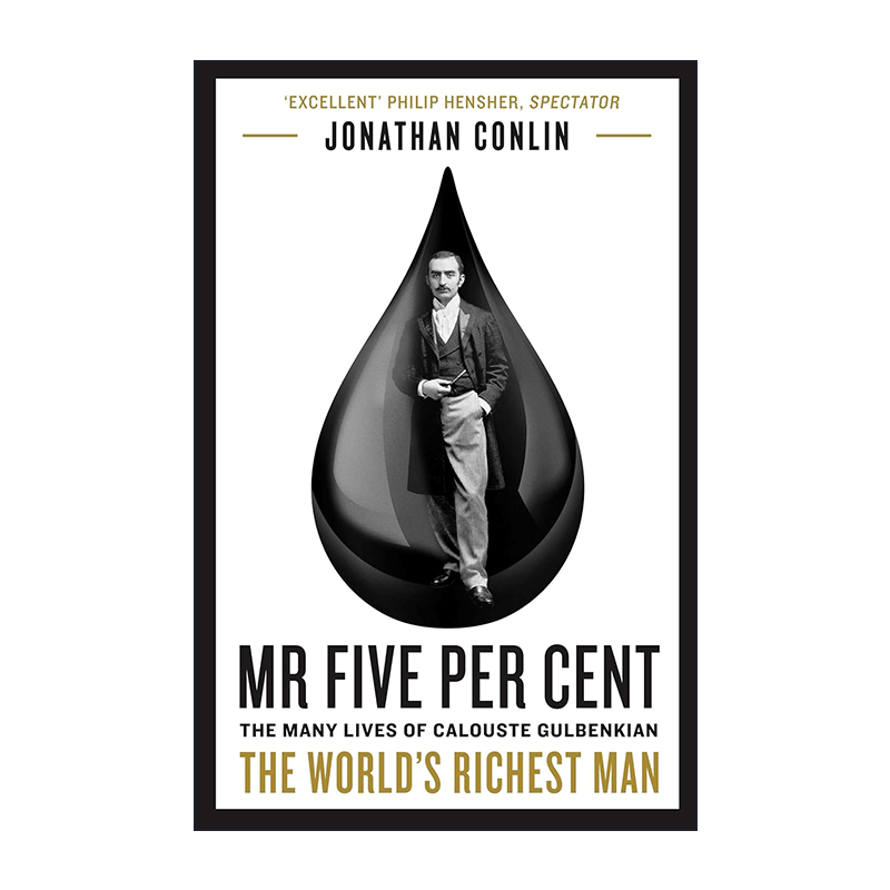 英文原版 Mr Five Per Cent 卡洛斯特·古本江 5%先生的故事 世界上富有的男人 英文版 进口英语原版书籍