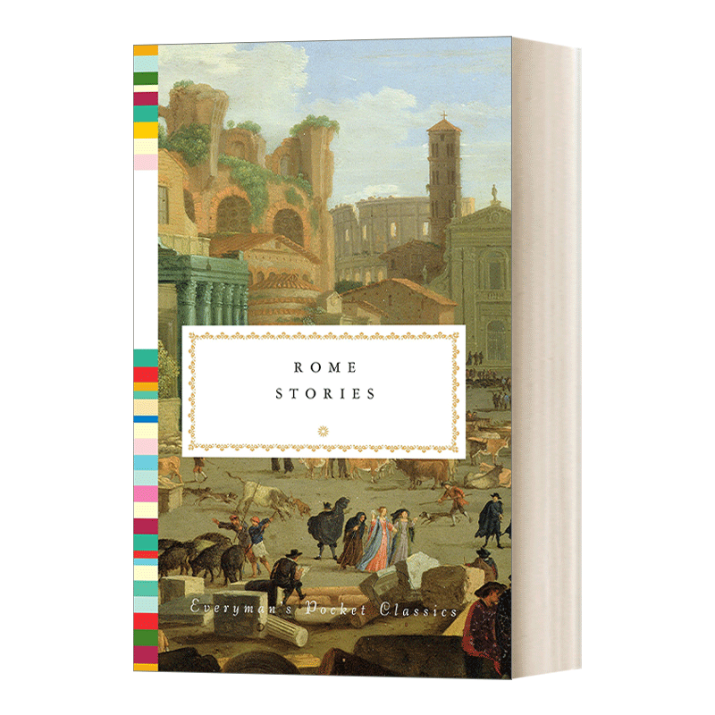 英文原版小说 Rome Stories 罗马故事 人人图书馆口袋经典系列 Jonathan Keates 精装 英文版 进口英语原版书籍 - 图0