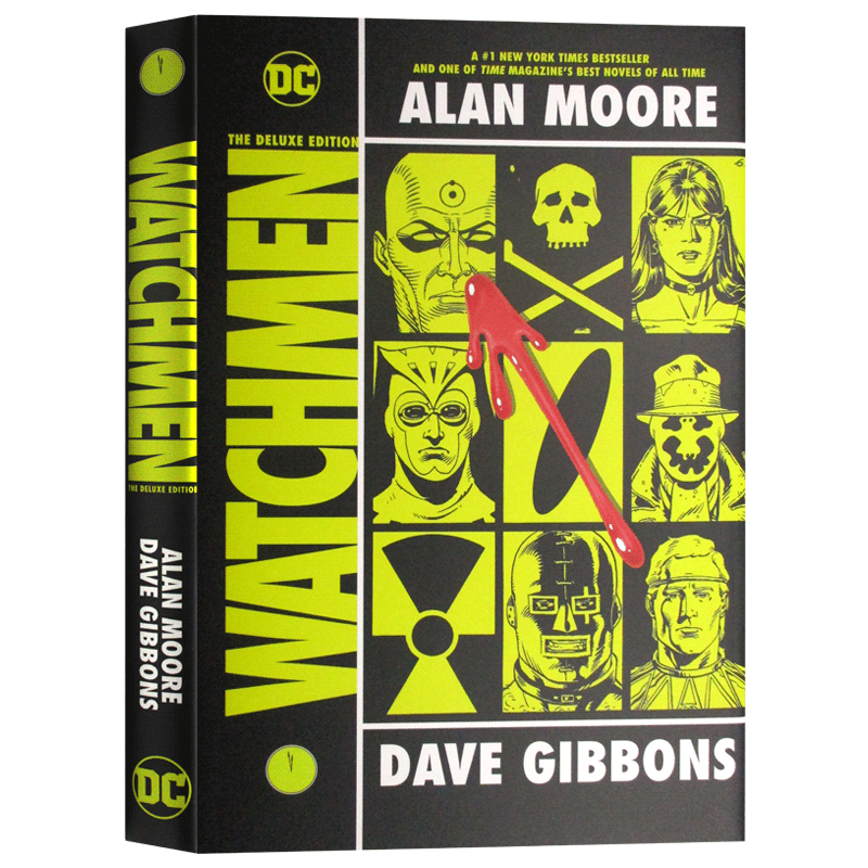 华研原版 守望人 守望者 英文原版 Watchmen 精装收藏版 美国DC漫画书 英国漫画家艾伦摩尔 Alan Moore 全英文版进口英语图画小说