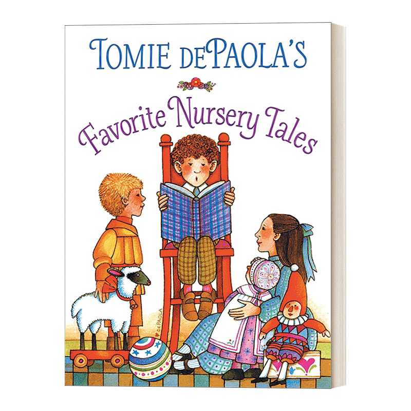 英文原版绘本 Tomie dePaola's Favorite Nursery Tales 汤米·狄波拉喜爱的童话故事 美国绘本之父 英文版 进口英语原版书籍 - 图0