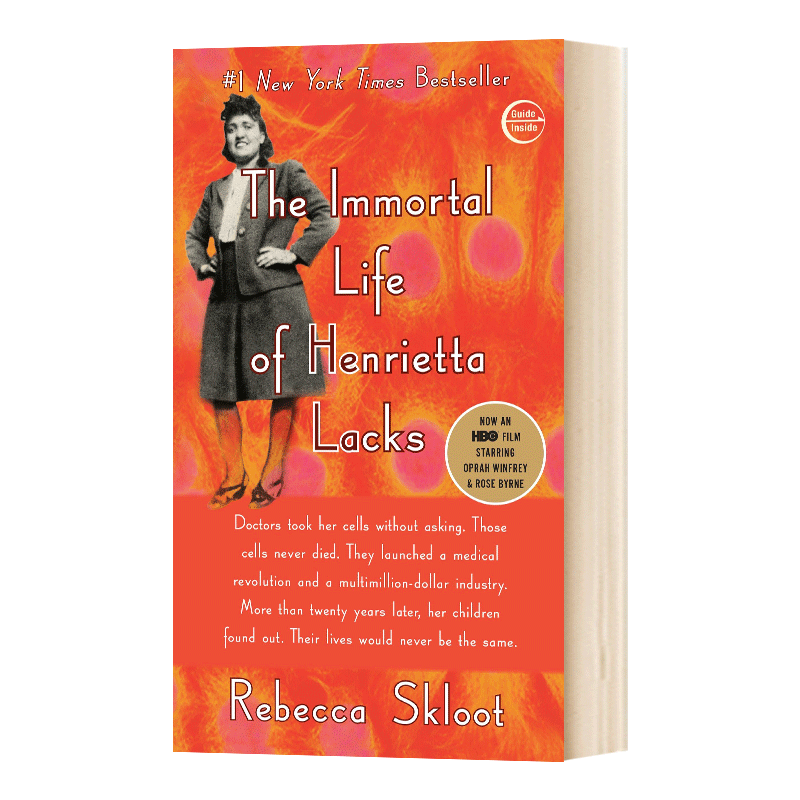 永生的海拉 英文原版书 The Immortal Life of Henrietta Lacks 不朽的生命 HBO同名电影原著 英文版进口书籍正版