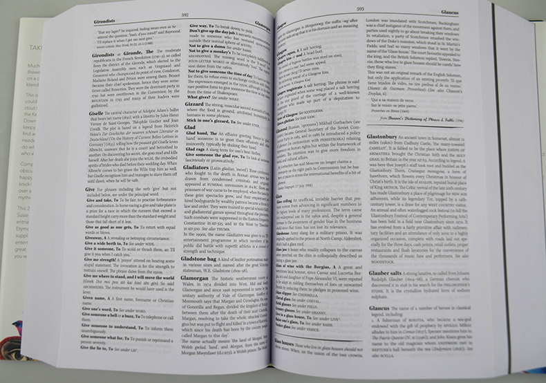 英文原版 Brewer's Dictionary of Phrase and Fable 20th edition 布留沃英文成语与寓言词典第20版 精装 英文 进口英语原版书籍 - 图0