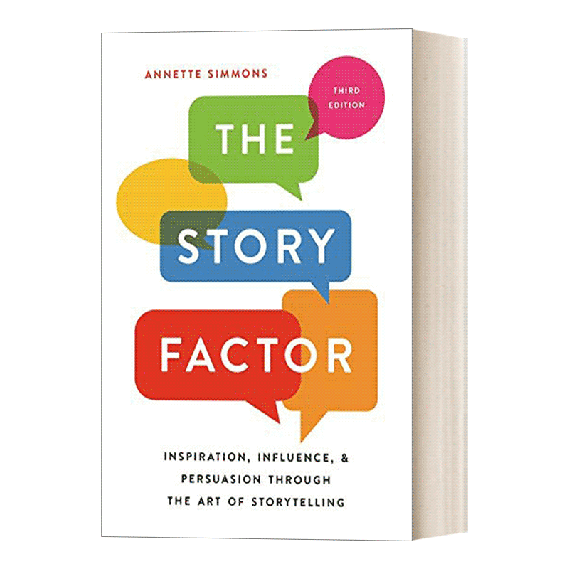 英文原版 The Story Factor 说故事的力量 激励、影响与说服的工具 英文版 进口英语原版书籍