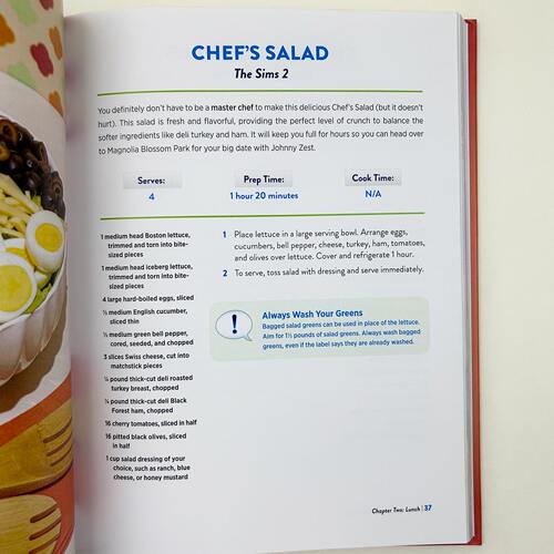模拟人生食谱 英文原版 The Unofficial Sims Cookbook 满足饥饿需求的 85 多种食谱精装 英文版 进口英语原版书籍 - 图3