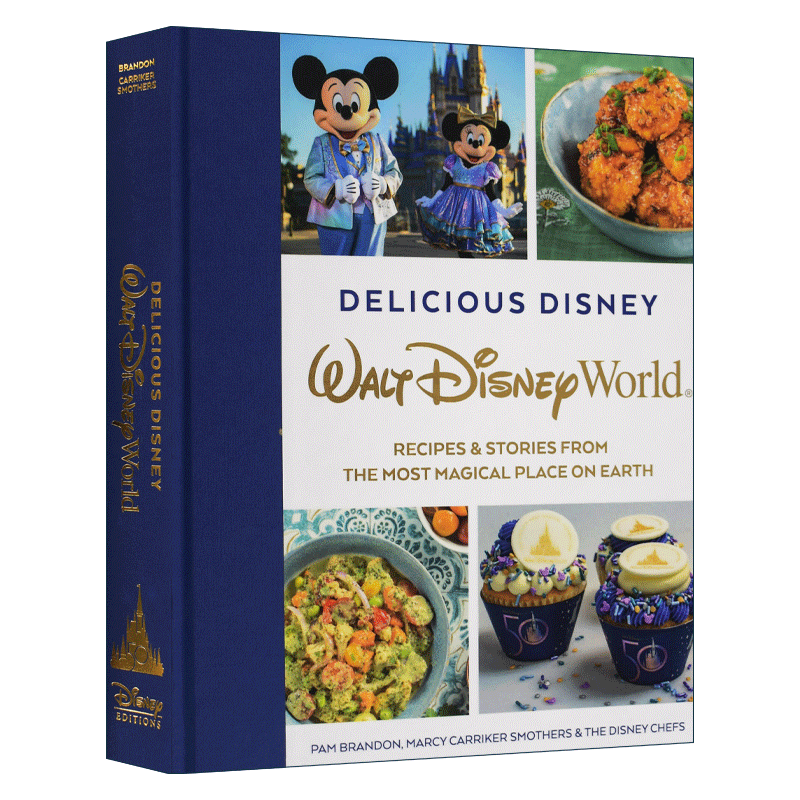 美味迪士尼 英文原版 Delicious Disney: Walt Disney World 食谱和故事 英文版 进口英语原版书籍 - 图2
