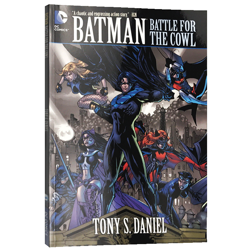 蝙蝠侠 披风争夺战 英文原版书 Batman Battle for the Cowl 超级英雄 美国DC漫画公司 Tony Daniel 进口原版英语书籍 新蝙蝠侠 - 图1