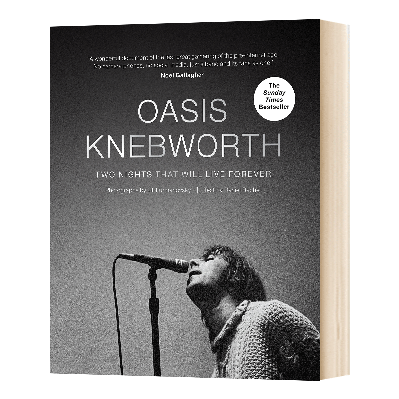 英文原版 Oasis Knebworth绿洲乐队和哈德福郡演唱会令人难忘的两个夜晚 25周年音乐会摄影艺术书英文版进口英语原版书籍-图0