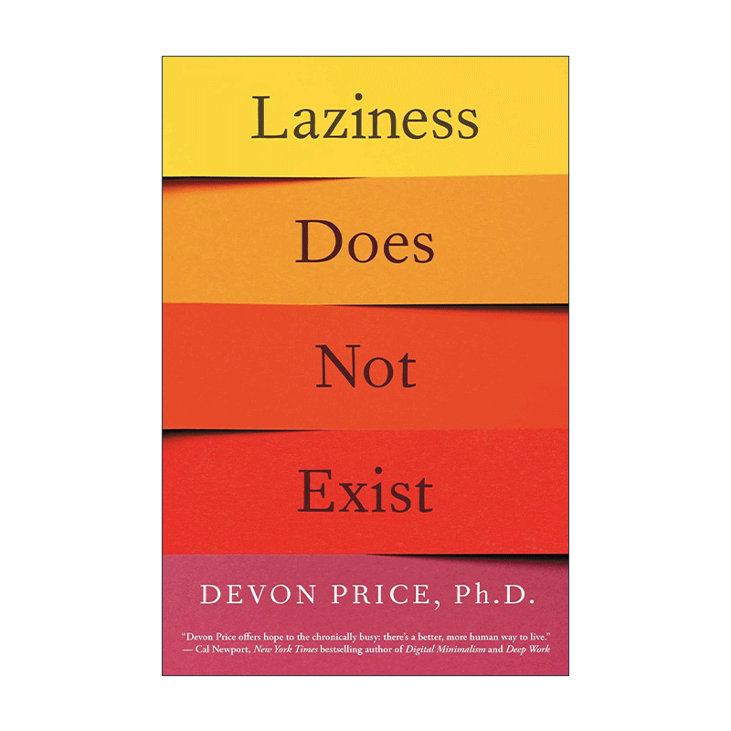 英文原版 Laziness Does Not Exist 懒惰并不存在 美国社会心理学家Devon Price 英文版 进口英语原版书籍 - 图0