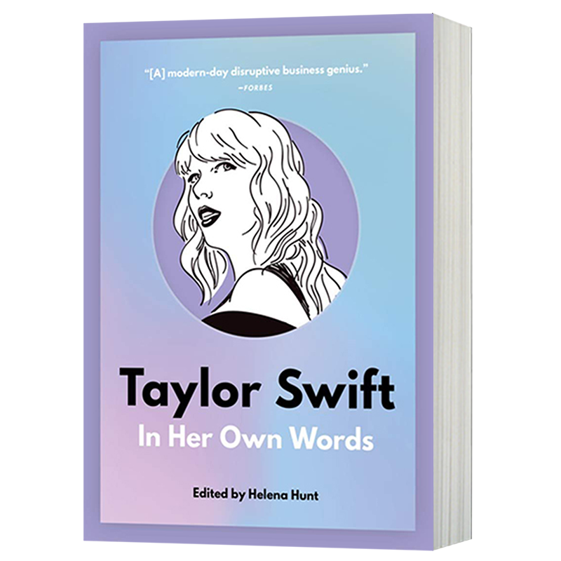 泰勒斯威夫特 用她自己的话来说 英文原版 Taylor Swift In Her Own Words 英文版进口原版英语书籍