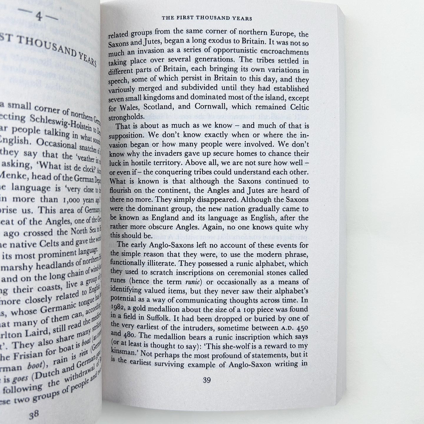 布莱森英语简史 英文原版 Mother Tongue The Story of the English Language 母语英语的故事英文版 英式笑话风格的英语百科全书
