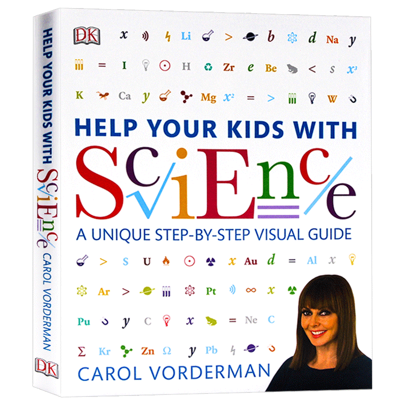 DK帮助你的孩子学科学 英文原版 Help Your Kids with Science 家庭育儿教辅图解学习书 科学教室 英文版 进口原版英语书籍