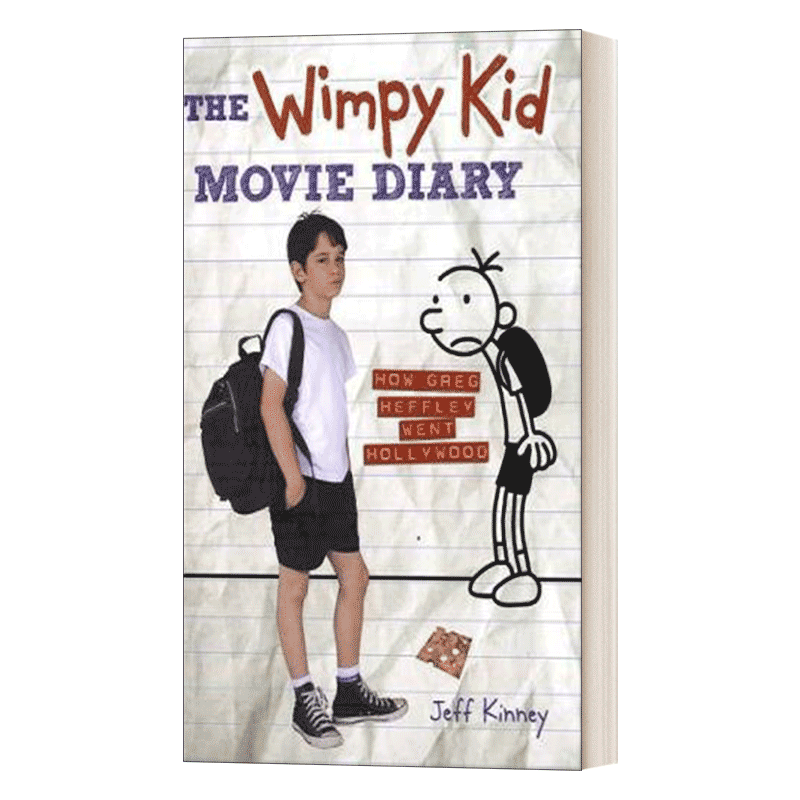 英文原版 The Wimpy Kid Movie Diary 小屁孩电影日记 电影制作幕后故事 精装 英文版 进口英语原版书籍