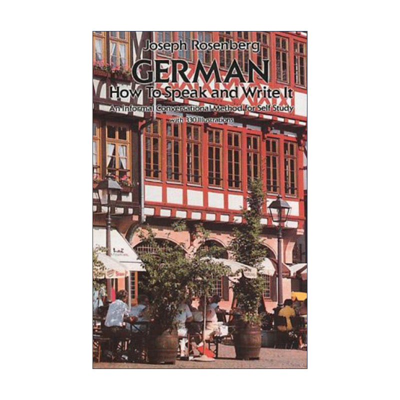 德语说写指南 英文原版 German How to Speak and Write It 英德双语版 Dover语言工具书 英文版 进口英语原版书籍
